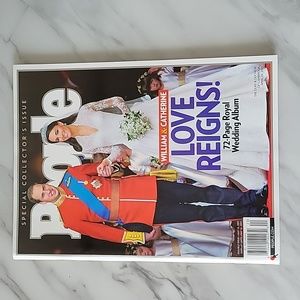 People Magazine Special Collector's Issue: William & Catherine Royal Wed…
